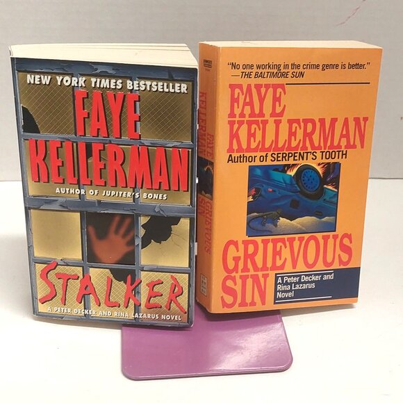 Faye Kellerman Bundle x 9 Small Paperback Books Bulk Lot Thriller Crime - Picture 5 of 6